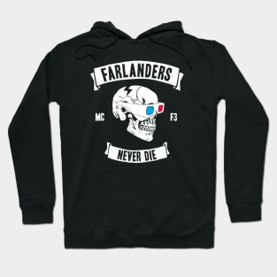 Farlander Biker Club (Front Print) Hoodie